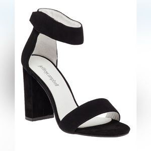 Jeffrey Campbell Lindsay Sandal Black Suede